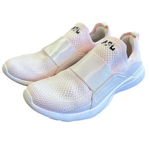 APL Pink Techloom Bliss Sneakers Sz‎ 7.5 Slip On Travel Comfort Casual Athletic